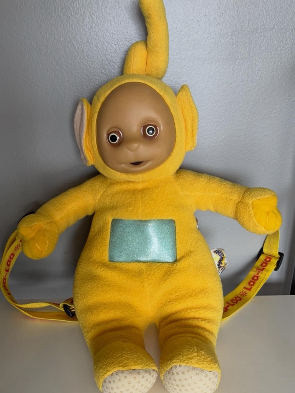 Teletubbies Backpack Lala 1995 Jaygur Import Inc. Vintage